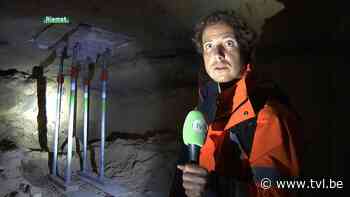 Riemst vult mergelgroeve op met schuimbeton om grondverzakking te voorkomen - TV Limburg