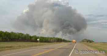 New evacuation order issued due to fast-moving wildfire near Prince Albert, Sask.