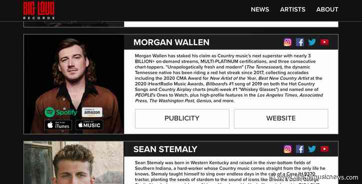 Morgan Wallen Is No Longer Suspended by Record Label Big Loud/Republic