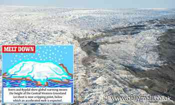 Greenland ice sheet close to tipping into 'accelerated melting,' scientists conclude