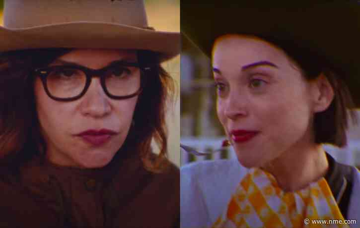 Watch the trailer for St. Vincent and Carrie Brownstein’s “bananas art film”, ‘The Nowhere Inn’