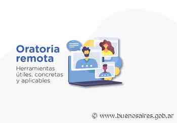 ¡Nuevo curso! Oratoria Remota. Herramientas útiles, concretas y aplicables - buenosaires.gob.ar