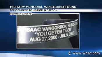 Gates Police return military memorial wrist band to family