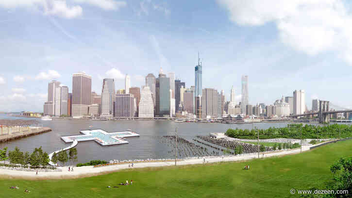 Floating +Pool swimming pool proposed for New York's East River gets green light
