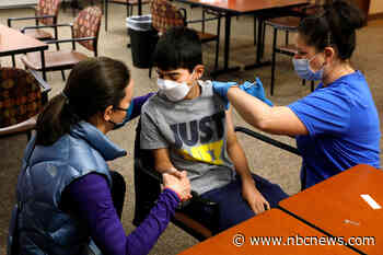 600K children have received their first Covid-19 vaccine dose