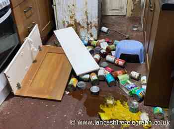 Blackburn mum-of-six 'forced to live upstairs in rat-filled home'