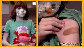 Covid vaccine: Young teens in US react to getting first jab