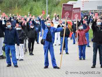 Airbus-Mitarbeiter zeigen Management Rote Karte - Landkreis Stade - Tageblatt-online