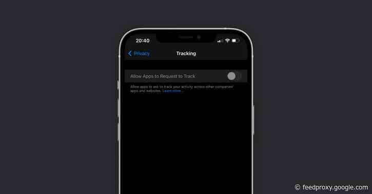 Apple seems to be finally fixing grayed-out App Tracking Transparency toggle in iOS 14