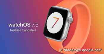 Apple seeds watchOS 7.5 RC with expanded ECG support, Apple Card Family Sharing, and more