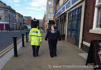 Police conduct anti-social behaviour patrols across Bolton