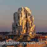 Frank Gehry completes France’s twisting geometric structure