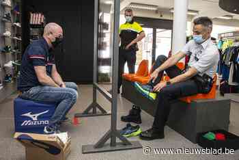 Sportmaat ziet omzet met 60% dalen, maar mag wel sportschoenen leveren aan politie