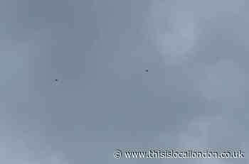 UFOs in Sidcup? Five flying objects filmed over south London
