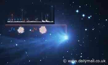 Heavy metal vapours are detected in comets throughout our Solar System