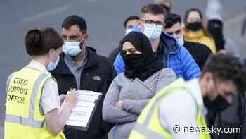 COVID-19: Vaccine surge in coronavirus hotspots may not stop Indian variant spread, scientists warn PM - Sky News
