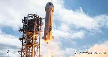 Bids to ride on Blue Origin's first crewed space launch rocket past $2 million     - CNET