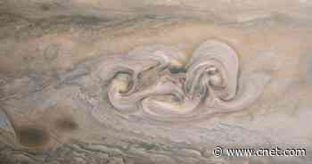 NASA gets wild new view of distinctive 'Clyde's Spot' on Jupiter     - CNET