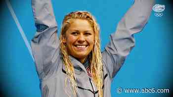 Rhode Island Olympian Elizabeth Beisel To Swim From Pt. Judith to Block Island for Cancer Research - WLNE-TV (ABC6)