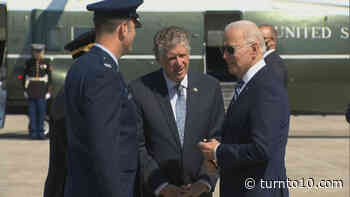 President Biden stops in Rhode Island on way to Coast Guard Academy commencement - WJAR