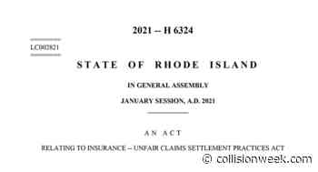 Rhode Island Legislation Seeks to Clarify Paint, Body and Refinish Materials Payment Regulations - Collision Week