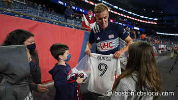 Adam Buksa Shares A Special Moment With Rhode Island Family After Netting Game-Winner For Revolution - CBS Boston