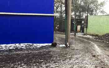 Granizada pinta de blanco la zona norte de Cuernavaca - El Sol de Cuernavaca