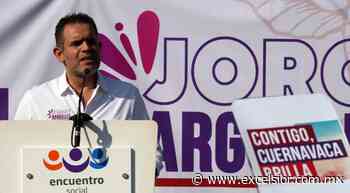 En Cuernavaca, aventaja Jorge Argüelles con 37% de la intención del voto - Excélsior