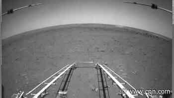 China releases the first images taken by its Mars rover