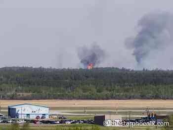 Work is underway to restore power in northern Sask. following wildfire