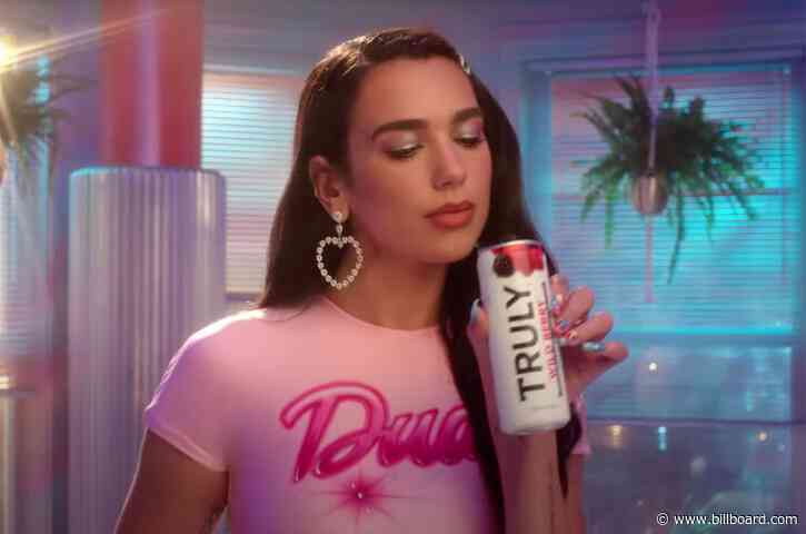 Dua Lipa Shows All Her Flavors in Groovy New Truly Hard Seltzer Ad ...