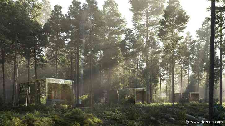 Arcana mirrored cabins will blend into the forest in Canada