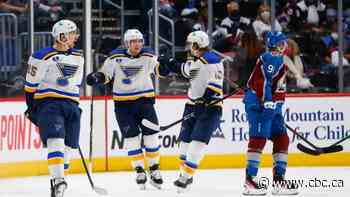 Blues report virus testing issue to NHL, expect to play Avalanche