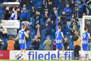 Bruno hails Albion's 'perfect night' against Manchester City - The Argus