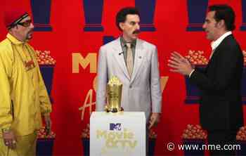 Watch Sacha Baron Cohen revive Ali G, Borat and Bruno for MTV Movie Award acceptance speech - NME
