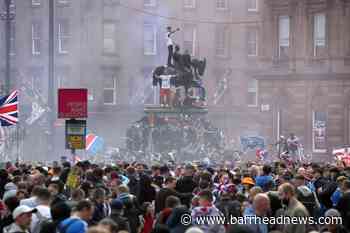 Dedicated police team to investigate Rangers fan celebrations in George Square - Barrhead News