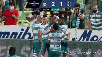 Santos le remonta a Rayados con goles de Aguirre y Preciado - TUDN USA