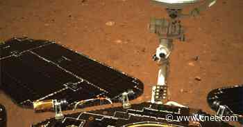 China's Mars rover Zhurong sends back first images from the surface     - CNET