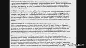 News10NBC obtains internal RPD memo on Glasser Street shooting