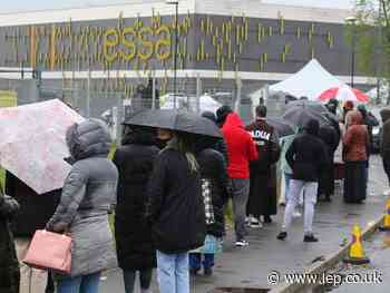 Thousands of people are queuing on the streets of Bolton after it emerged there are 4,000 available vaccines that "must be used today" - Lancashire Post