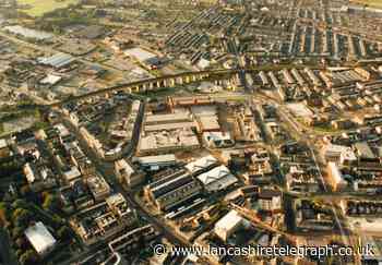 How much of Accrington in 1992 do you recognise from the air?