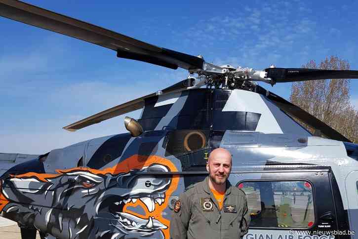 Majoor-vlieger Björn Gielis: “We willen het leger dichter bij de bevolking brengen.”