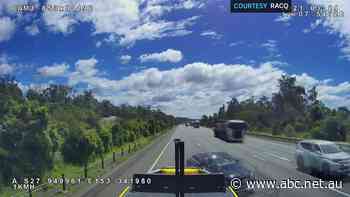 Dramatic footage reveals risk posed to roadside mechanics as new road rule flagged