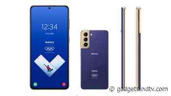 Samsung Galaxy S21 5G Olympic Games Edition With Phantom Black Back Panel, Gold Accents Launched
