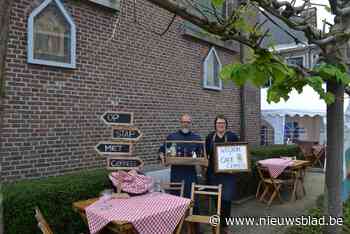 Zolang het binnen nog niet mag: deze zaakvoerders veranderen restaurant tijdelijk in terrascafé