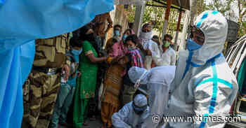 India's Doctors and Medical Workers Face Danger and Trauma - The New York Times