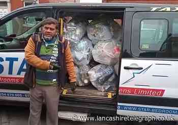 Councillor fills own taxi with rubbish after complaints from residents