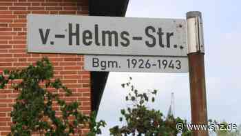 Trotz NS-Vergangenheit: Von-Helms-Straße in Tornesch wird nicht umbenannt | shz.de - shz.de