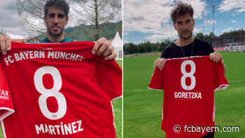 En vídeo: Javi Martínez cede la camiseta número 8 a Leon Goretzka - FC Bayern