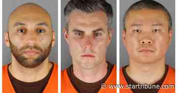 Appeals court hears case of 3 ex-cops charged in Floyd death